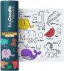 review 896215 HeyDoodle   Reusable Colour in Silicone Placemen